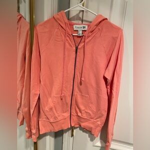 Forever 21 hooded zip-up
